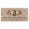 Guess IZZY CONTINENTAL POUCH - Wallet - Stone Logo