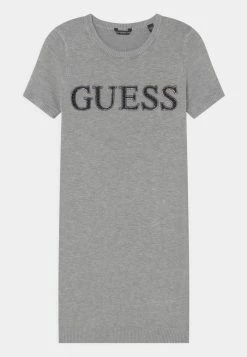 Guess JUNIOR DRESS - Jersey Dress - Light Stone Heather
