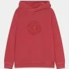 Guess JUNIOR HOODED ACTIVE - Sweatshirt - Chili Red