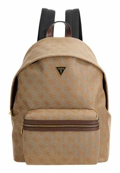 Guess VEZZOLA COMPACT BACKPACK UNISEX - Rucksack - Beige/brown