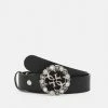 Guess ADJUSTABLE PANT BELT - Belt - Black/silver-coloured