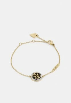 Guess LIFE IN - Bracelet - Yelow Gold-coloured/black