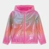 Guess JUNIOR HOODED - Light Jacket - Rainbow Cloud