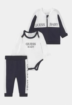 Guess NEWBORN TAKE ME HOME UNISEX SET - Cardigan - Smart Blue