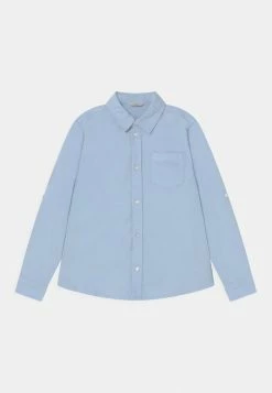 Guess JUNIOR DYE OXFORD - Shirt - Frosted Blue