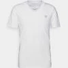 Guess CORE TEE - Print T-shirt - Pure White