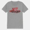 Guess JUNIOR - Print T-shirt - Light Stone Heather