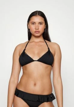 Guess TRIANGLE BRA - Bikini Top - Jet Black