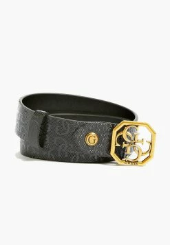 Guess ISIDORA ADJ NOT REV - Belt - Schwarz