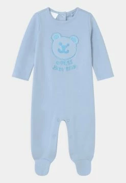 Guess NEWBORN OVERALL - Baby Gifts - Frosted Blue