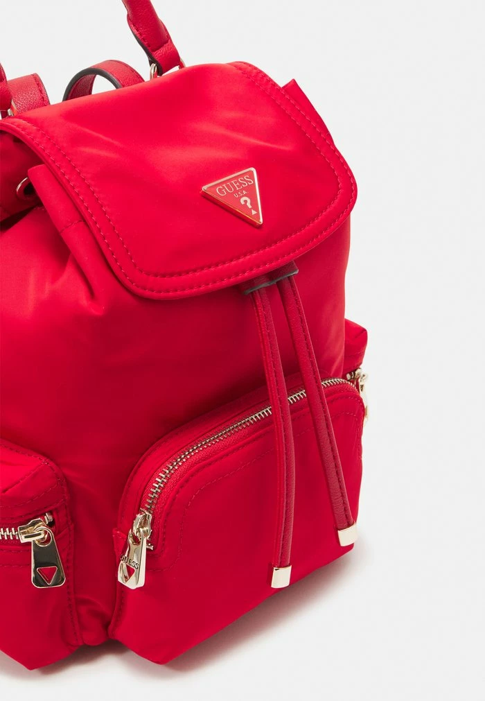 Guess GEMMA SMALL BACKPACK - Rucksack - Passion Red - Image 4
