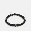 Guess BEADS LION UNISEX - Bracelet - Yellow Gold-coloured/black