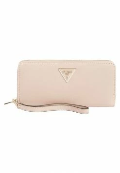 Guess LAUREL LARGE ZIP AROUND - Wallet - Rose