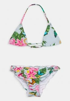 Guess JUNIOR BIKINI - Bikini - Green Floral Butterf