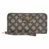 Guess CENTRE STAGE CHEQUE - Wallet - Mocha Logo