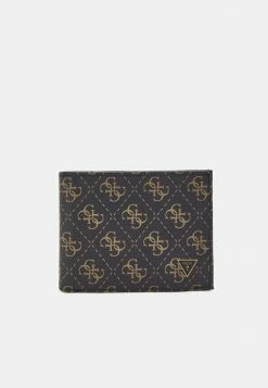 Guess VEZZOLA FLAT BILLFOLD - Wallet - Brown/ochre