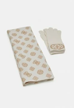 Guess GIFT BOX SCARF GLOVES SET - Scarf - Stone