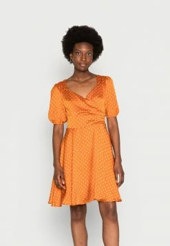 Guess ANGELE DRESS - Cocktail Dress / Party Dress - Dotmania Brassy Comb