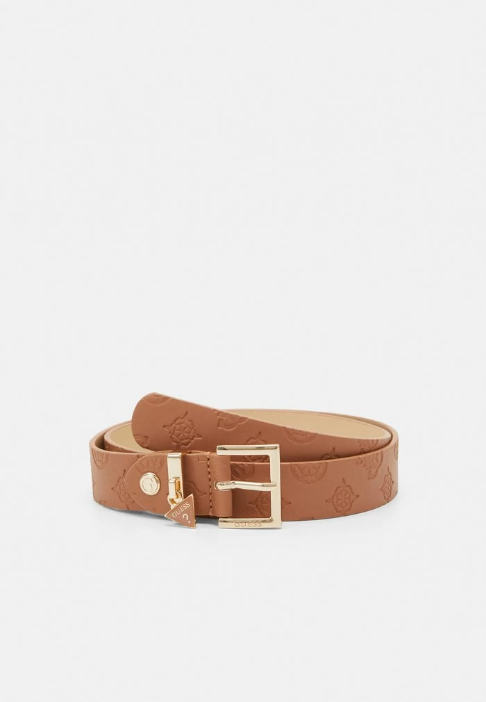 Guess CARLSON PANT BELT - Belt - Cognac