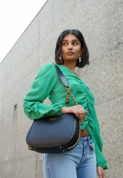 Guess ABEY HOBO - Across Body Bag - Black