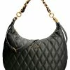 Guess TRIANA HOBO - Handbag - Black