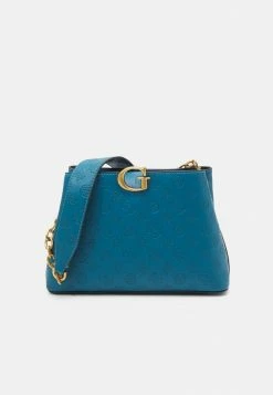 Guess VIBE SHOULDER BAG - Handbag - Teal