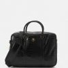 Guess EVENING WORK BAG - Briefcase - Black Croco