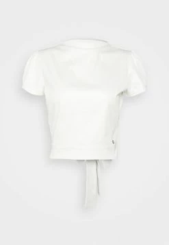 Guess AURA - Print T-shirt - Cream White