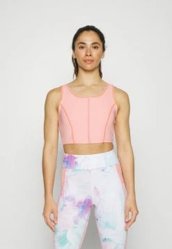 Guess ALICE ACTIVE - Light Support Sports Bra - Rose