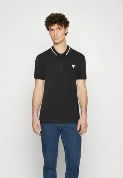 Guess LYLE - Polo Shirt - Jet Black