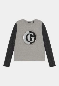 Guess JUNIOR - Long Sleeved Top - Light Heather Grey