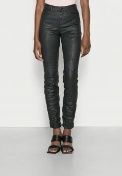 Guess Jeans Skinny Fit - Leatherette Black