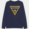 Guess JUNIOR CORE - Sweatshirt - Deck Blue