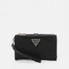 Guess LAUREL ZIP ORGANIZER - Wallet - Black