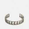 Guess SMALL BANGLE UNISEX - Bracelet - Antique Silver-coloured