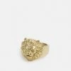 Guess LION HEAD - Ring - Yellow Gold-coloured