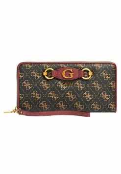 Guess Wallet - Brown Logo/merlot