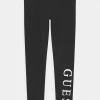 Guess JUNIOR CORE - Leggings - Trousers - Jet Black