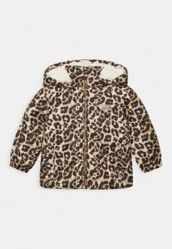 Guess BABY PRINTED HOODED UNISEX - Winter Jacket - Animalier Print