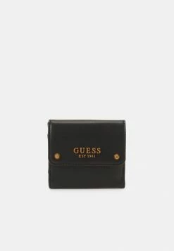 Guess AMANTEA CARD COIN PURSE - Wallet - Black