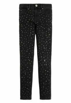Guess Slim Fit Jeans - Iridescent Strass No