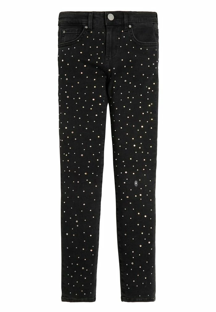 Guess Slim Fit Jeans - Iridescent Strass No
