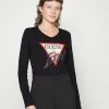 Guess ICON - Long Sleeved Top - Jet Black