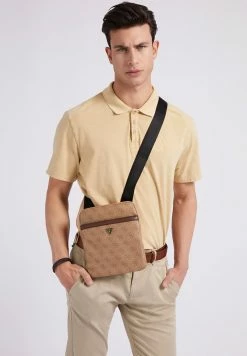 Guess VEZZOLA - Across Body Bag - Beige Brown