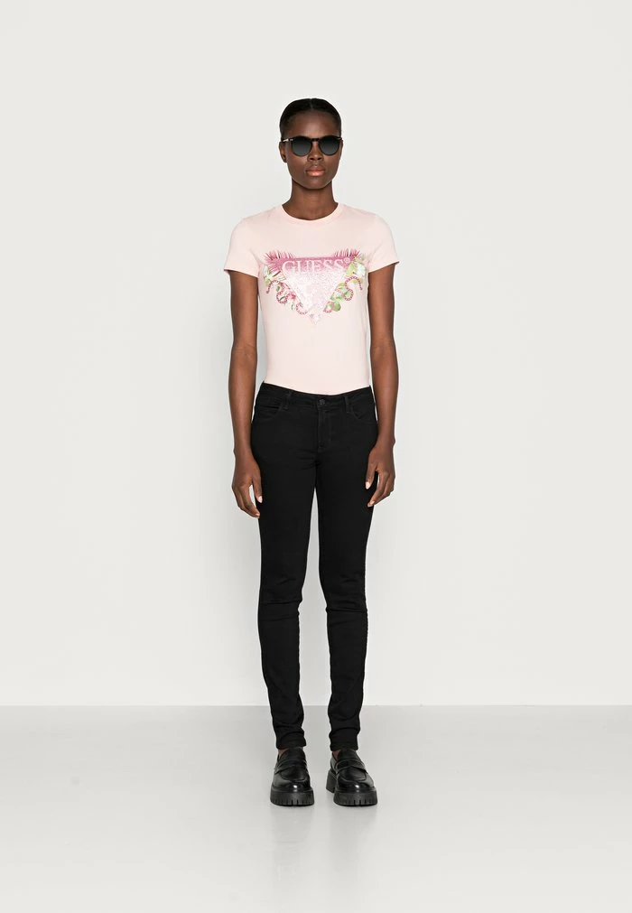 Guess CURVE X - Jeans Skinny Fit - Carrie Black - Image 2