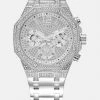 Guess MOMENTUM UNISEX - Watch - Silver-coloured Tone
