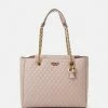 Guess MAILA SOCIETY TOTE - Tote Bag - Nude