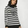 Guess NOEMI TN LS - Jumper - White And Black