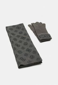 Guess GIFT BOX SCARF GLOVES SET - Scarf - Black