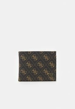 Guess VEZZOLA BILFOLD - Wallet - Brown/ochre